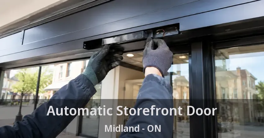 Automatic Storefront Door Midland - ON