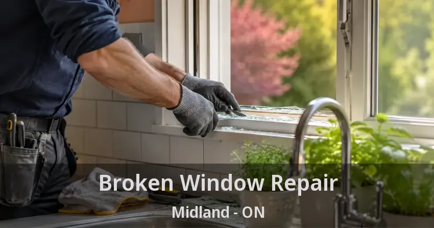 Broken Window Repair Midland - ON