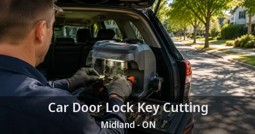 Car Door Lock Key Cutting Midland - ON