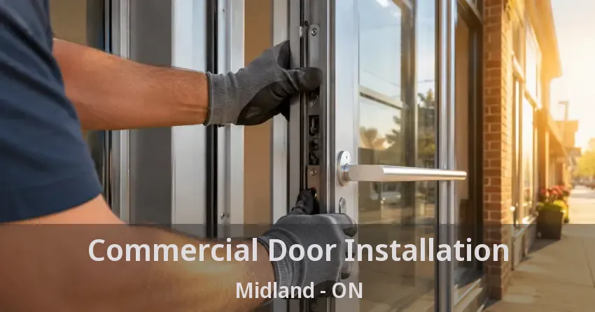 Commercial Door Installation Midland - ON