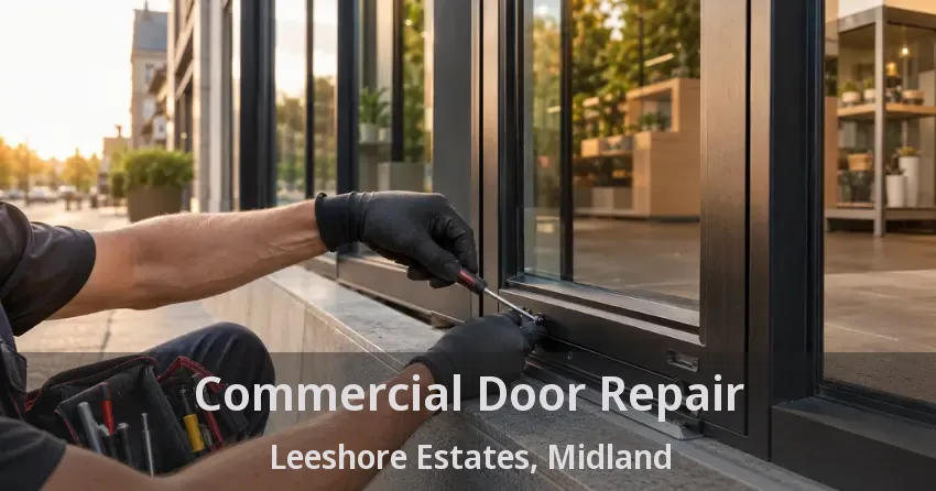 Commercial Door Repair Leeshore Estates, Midland - ON