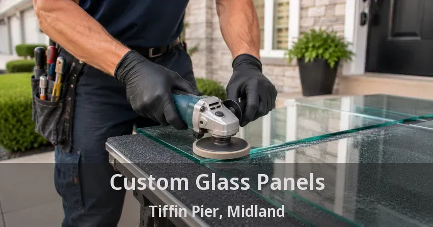 Custom Glass Panels Tiffin Pier, Midland - ON