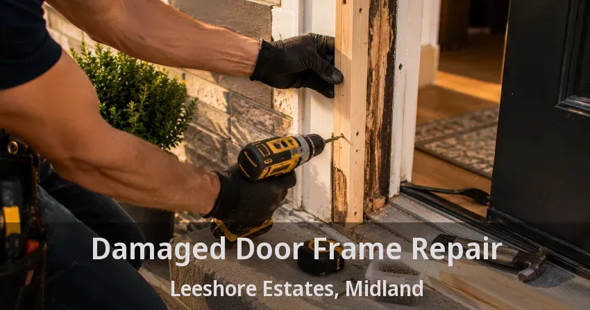 Damaged Door Frame Repair Leeshore Estates, Midland - ON