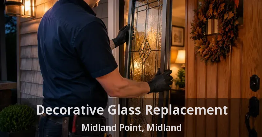 Decorative Glass Replacement Midland Point, Midland - ON