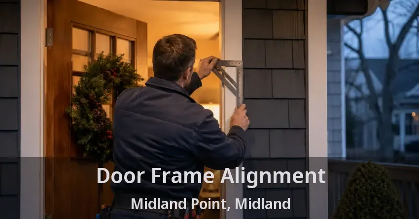 Door Frame Alignment Midland Point, Midland - ON