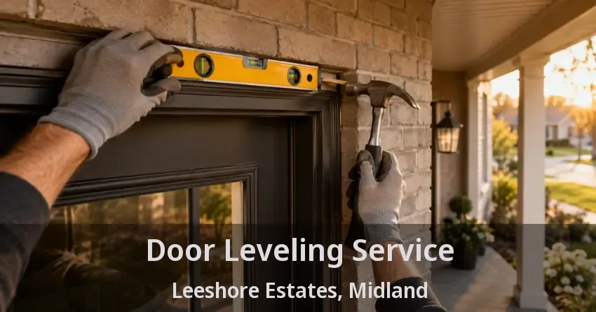 Door Leveling Service Leeshore Estates, Midland - ON