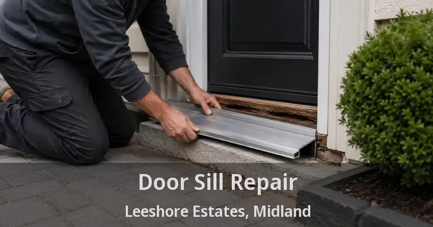 Door Sill Repair Leeshore Estates, Midland - ON