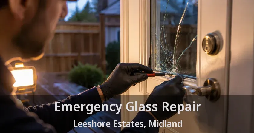 Emergency Glass Repair Leeshore Estates, Midland - ON