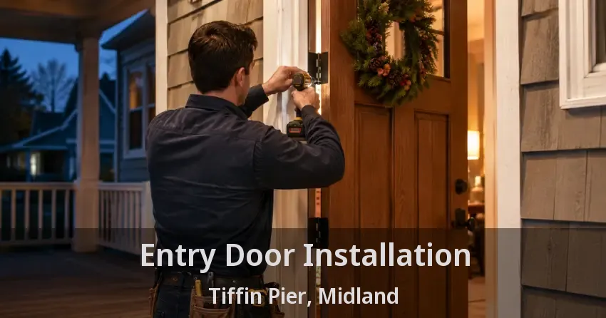 Entry Door Installation Tiffin Pier, Midland - ON