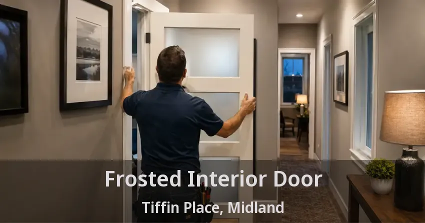Frosted Interior Door Tiffin Place, Midland - ON