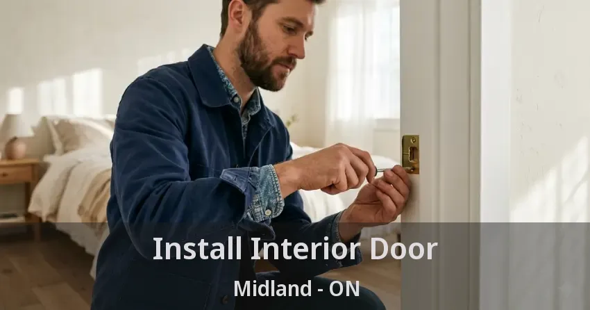 Install Interior Door Midland - ON