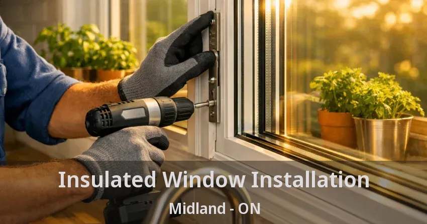 Insulated Window Installation Midland - ON