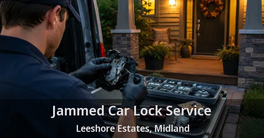 Jammed Car Lock Service Leeshore Estates, Midland - ON