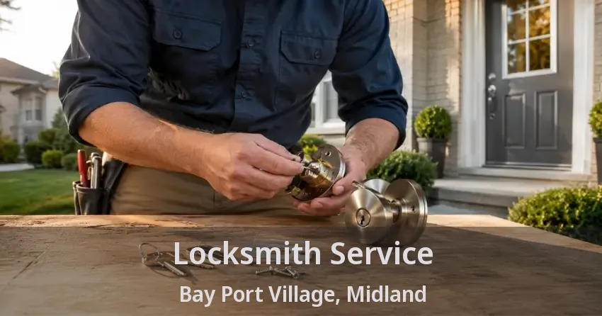 Locksmith Service Bay Port Village, Midland - ON