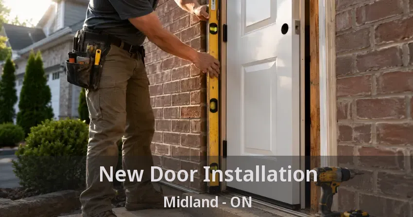 New Door Installation Midland - ON