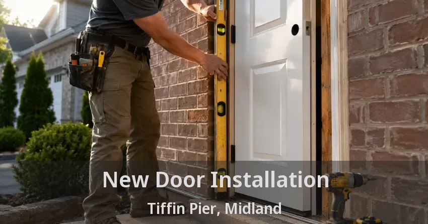 New Door Installation Tiffin Pier, Midland - ON