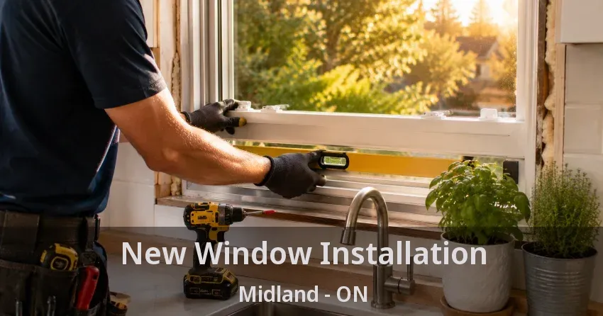 New Window Installation Midland - ON
