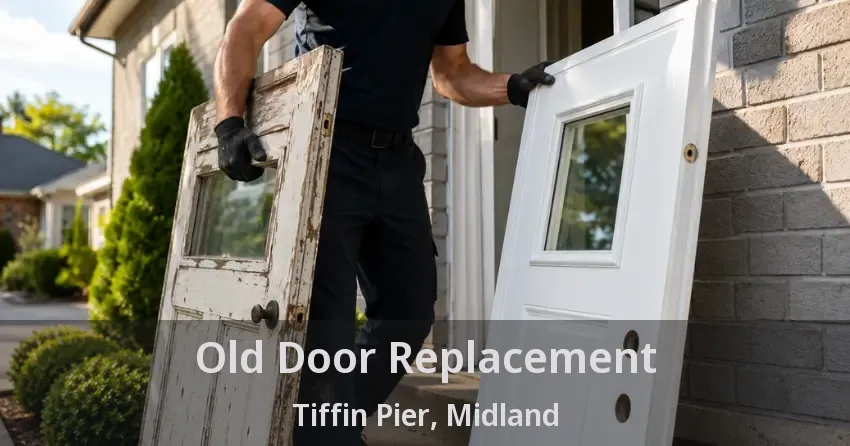 Old Door Replacement Tiffin Pier, Midland - ON
