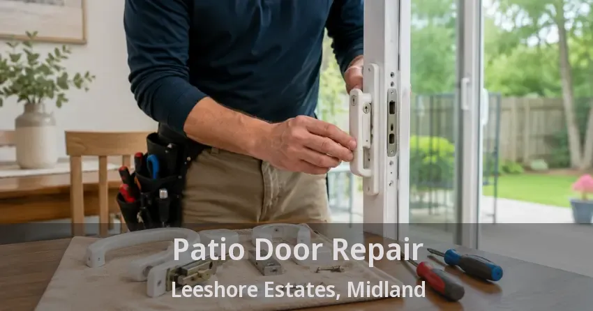 Patio Door Repair Leeshore Estates, Midland - ON
