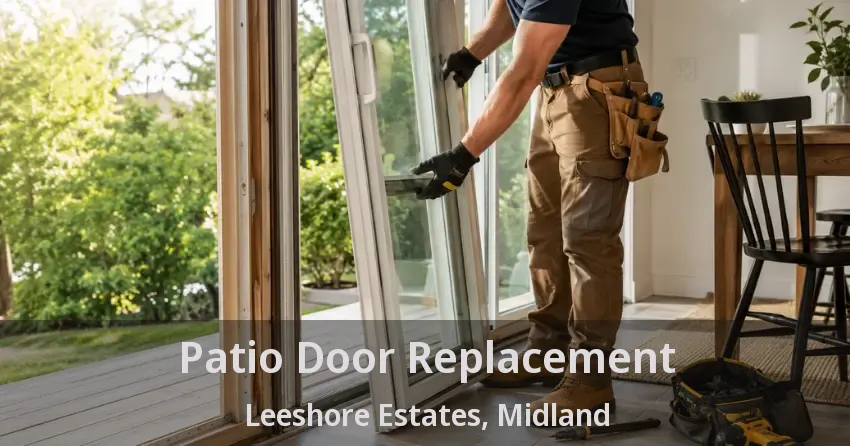 Patio Door Replacement Leeshore Estates, Midland - ON