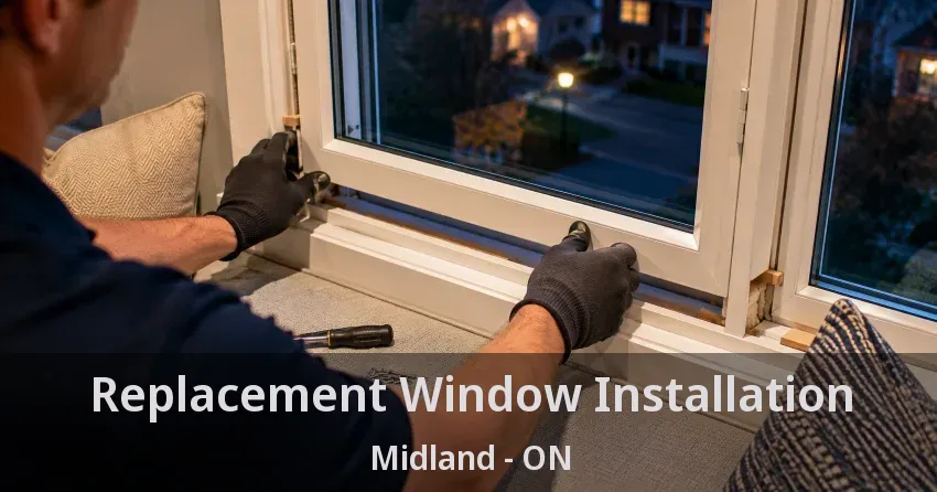 Replacement Window Installation Midland - ON