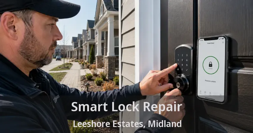 Smart Lock Repair Leeshore Estates, Midland - ON