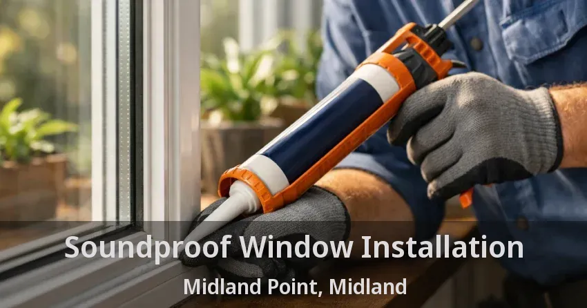 Soundproof Window Installation Midland Point, Midland - ON