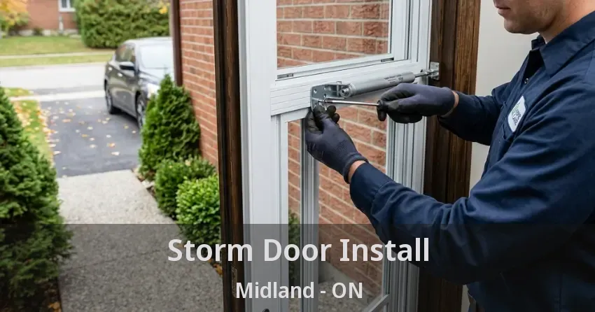 Storm Door Install Midland - ON
