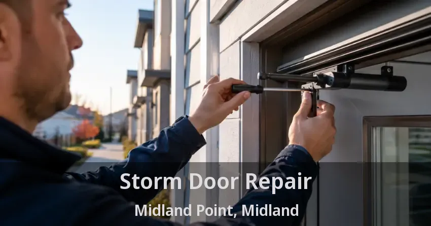 Storm Door Repair Midland Point, Midland - ON
