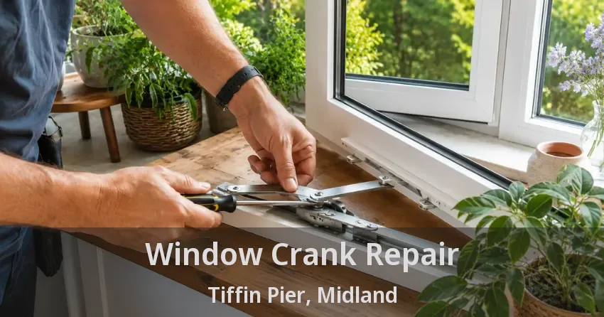 Window Crank Repair Tiffin Pier, Midland - ON