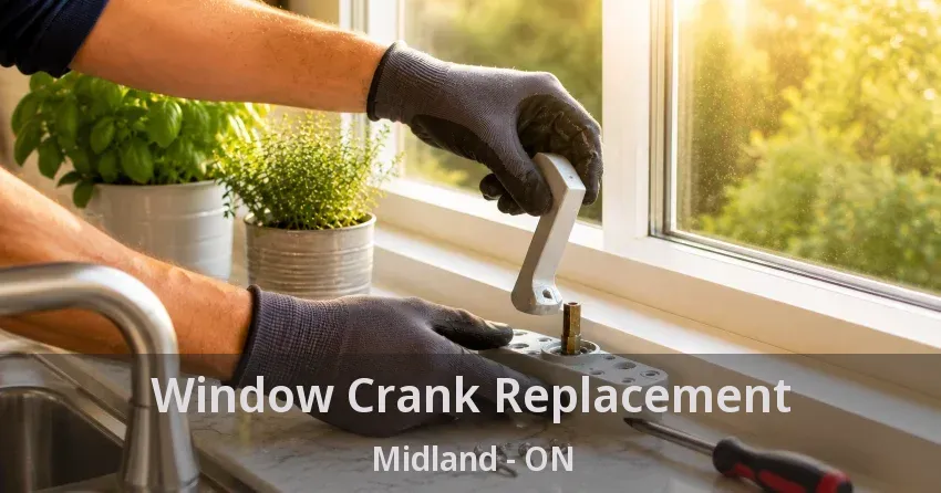 Window Crank Replacement Midland - ON