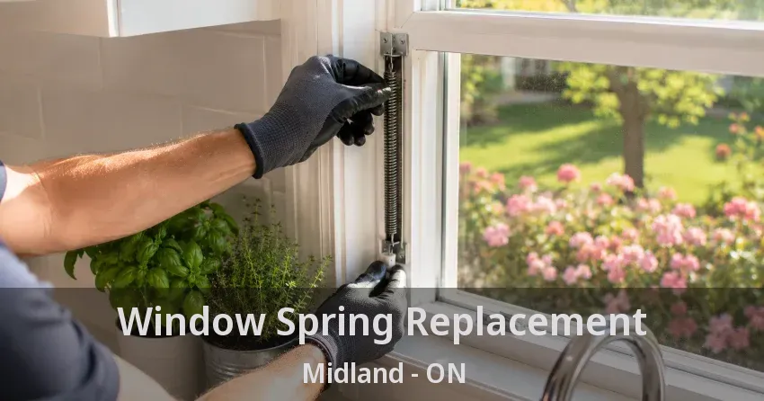 Window Spring Replacement Midland - ON