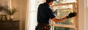 Wood Window Installation Midland