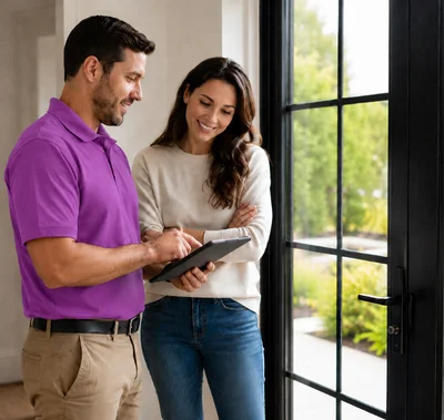 Bright living space with new windows by Windows & Doors Midland
